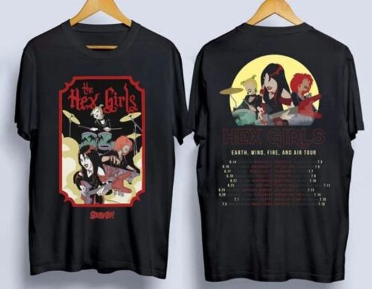 The Hex Girls Scooby Vintage T-shirt, Spell Bound World Tour Shirt Gift Fan
