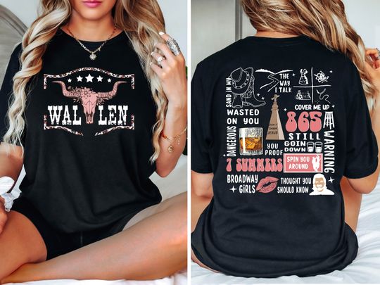 Wallen Shirt, Country Girl Shirt, Western Shirt, Country Music Shirt, Cowgirl Shirt