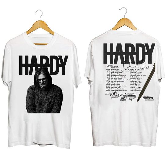 Hardyy Quit Tour 2024 2 Side Shirt, Hadry 2024 Concert Shirt, Hardyy Tour Merch