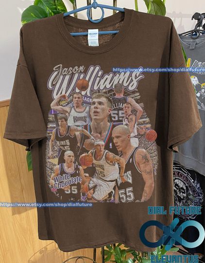 Jason Williams Vintage Shirt, Basketball Shirt, 90s Men's Women's tee Unisex shirt gift for fans