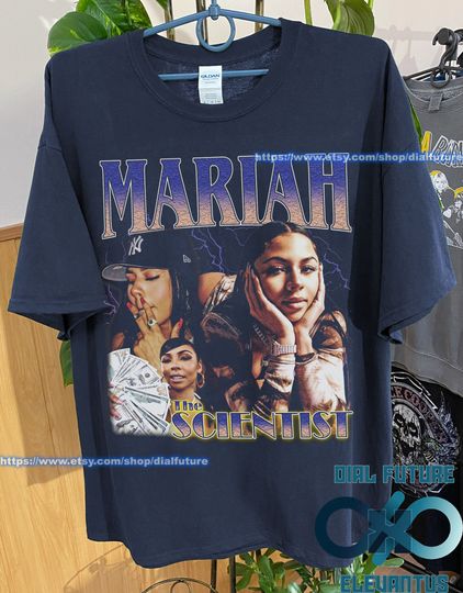 MARIAH THE SCIENTIST t-shirt vintage rap tee concert, Tour T-shirt, Gift For Women and Man Unisex T-Shirt