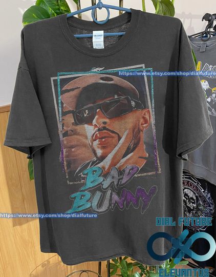 Bad Bunny Vintage 90s Rap Tees, Bad Bunny Retro Shirt,, Bad Bunny Bootleg Rap Shirt, Bad Bunny Benito Antonio Shirt