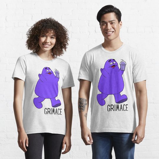 Grimace - HBD Grimace Shake Mc Donald's Essential T-Shirt