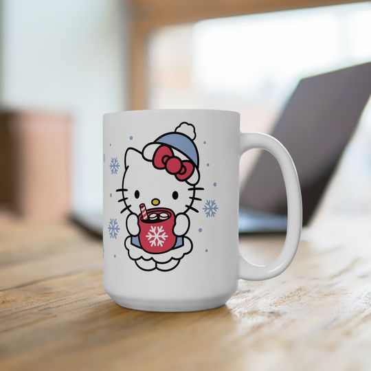 Adorable Hello Kitty Coffee Mug
