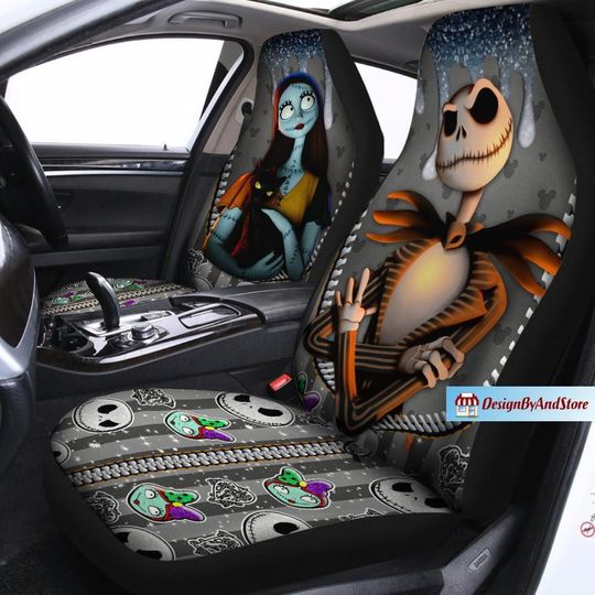 Jack Sally Car Seat Covers, Jack And Sally Seat Covers