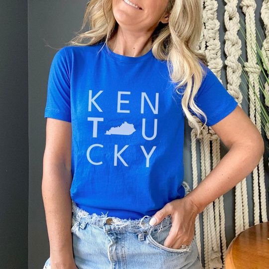Kentucky T-Shirt | Kentucky Established | State T-shirt | Graphic Tees