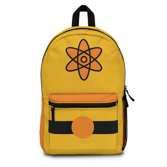 Yellow Backpack Goofy Disney School Backpack