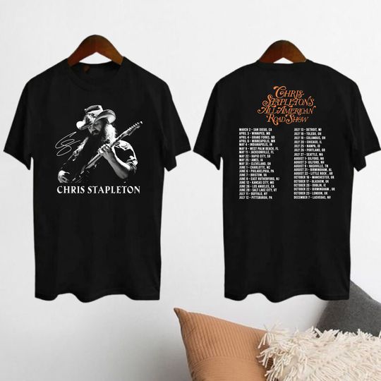 Chris Stapleton Tour 2024 Shirt, Chris Stapleton All American Road Show Shirt, Chris Stapleton Fan Shirt, Chris Stapleton Country Music Tee