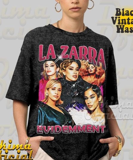 Vintage La Zarra Shirt | 90s Retro Vintage Tshirt | Hip Hop Graphic Tee
