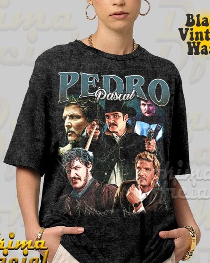 Vintage Pedro Pascal Shirt | Javier Pena Narco 90s Retro Vintage Tshirt