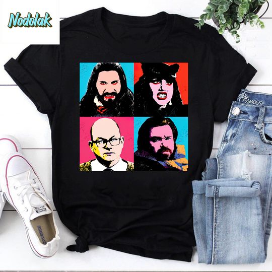 Vampire Warhol Classic What We Do In The Shadows Vintage T-Shirt, What We Do In Shadow Shirt, Warhol Classic Shirt