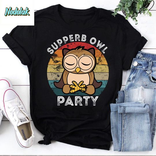 Superb Owl Party What We Do In The Shadows Unisex Vintage T-Shirt, Superb Owl Shirt, What We Do In The Shadows Shirt