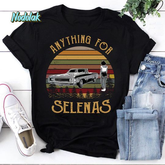 Anything For Selenas Vintage T-Shirt, For Selena Lover, Selena Shirt, La Reina Del Tejano Shirt, La Cantante Shirt