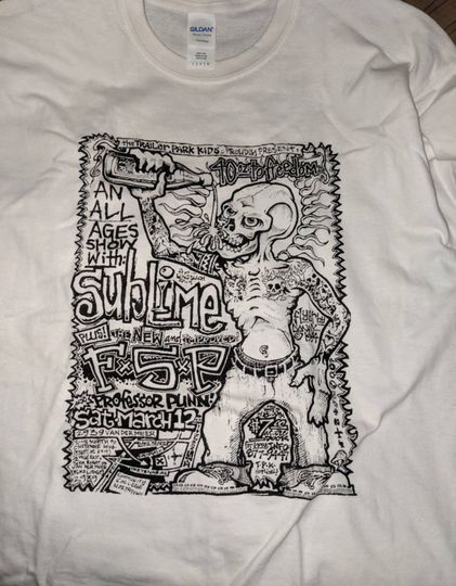T-shirt of Sublime Flyer