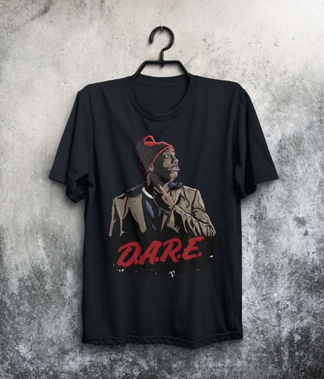 Dave Chappelle Tyrone Biggums D.A.R.E Parody T Shirt print Art T Shirt