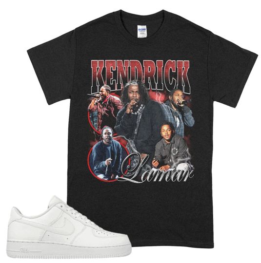 Kendrick Lamar Shirt, Kendrick Lamar Vintage 90s' Shirt