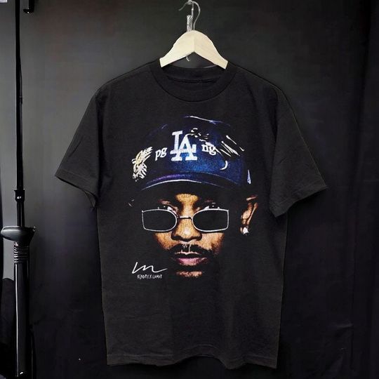 Retro Kendrick Lamar Rap Tee, 90s Style Hip-Hop