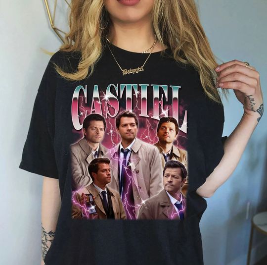 Vintage Castiel Shirt, Castiel T shirt, Castiel Sweatshirt, Castiel Tee, Castiel Graphic Tee
