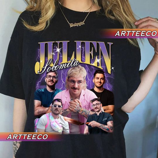 Vintage Julien Solomita 90s Bootleg Style Y2K, Fans Gift For Woman and Man T-Shirt