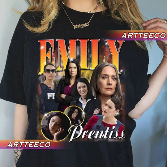 Vintage Emily Prentiss 90s Bootleg Style Y2K, Fans Gift For Woman and Man T-Shirt