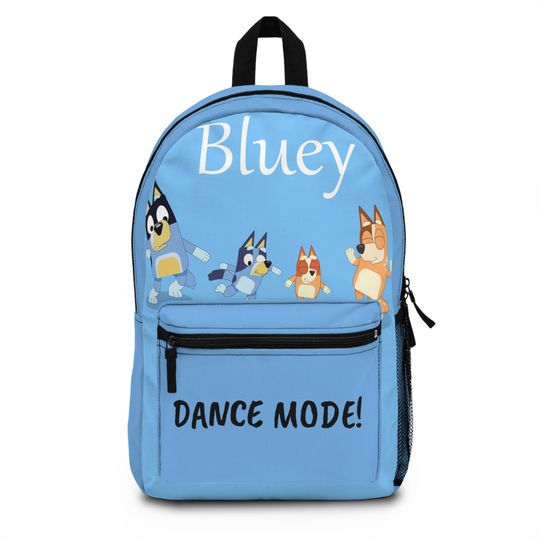 BlueyDad Dance Mode Bookbag