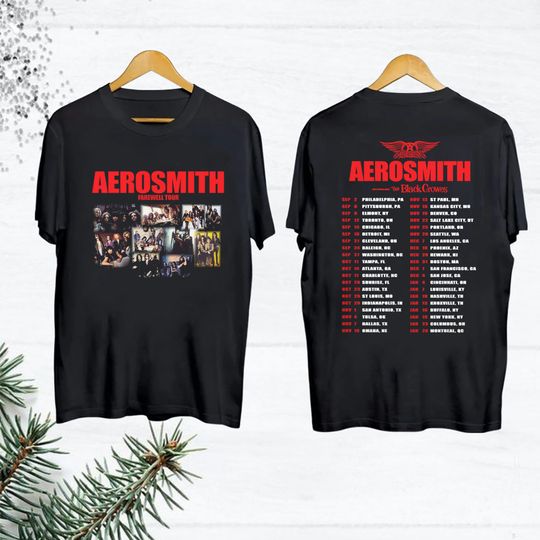 Aerosmith Farewell Tour T-Shirt, Aerosmith Peace Out Tour Shirt, Aerosmith Band Shirt