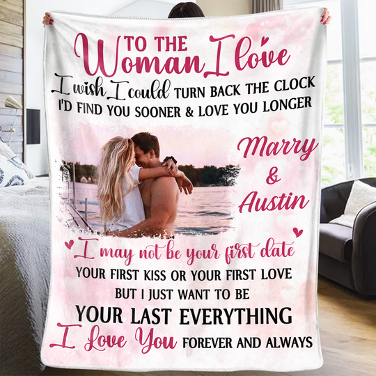 I'd Find You Sooner Couple Husband Wife Custom Upload Image Personalized Gift Blanket