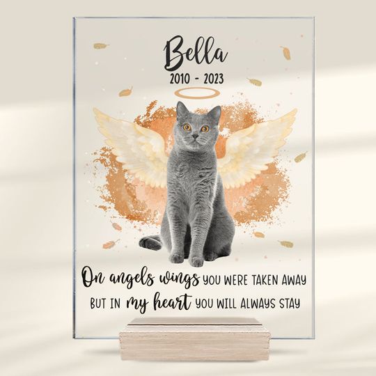 If Love Could Have Saved You Custom Photo Pet Memorial Sympathy Acrylic Plaque With Stand