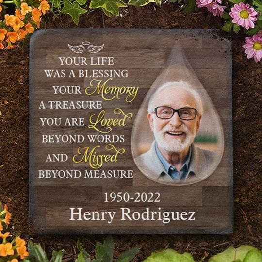 You Are Loved Beyond Words And Missed Beyond Measure Custom Photo Member Memorial Stone