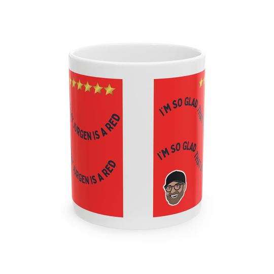 Jurgen Klopp Mug, Football Mug, Gift for husband, Gift for dad