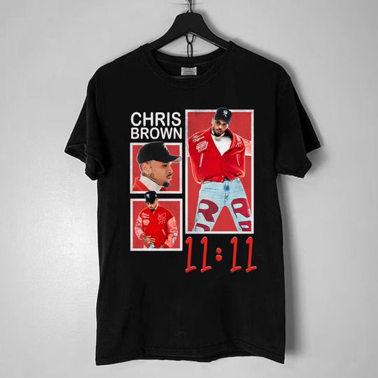 Trendy Chris Brown 11:11 Album Shirt, Chris Brown Fan Gift