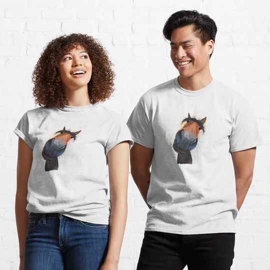Happy Horse T-Shirt, Gifts for Horse Lovers