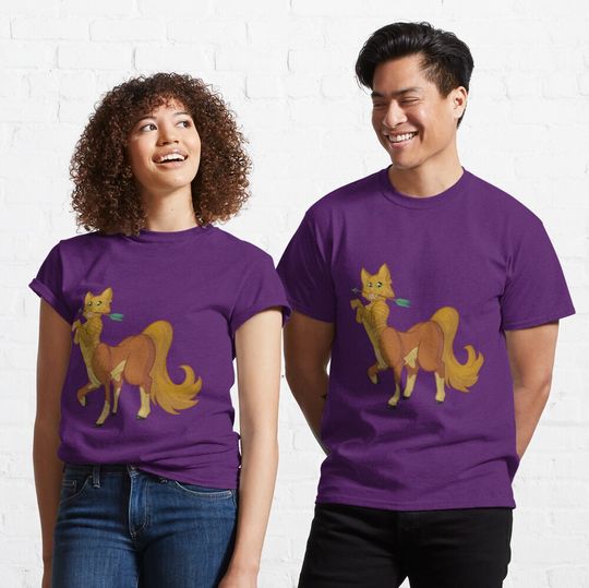 Cattaur Classic T-Shirt, Gifts for Horse Lovers