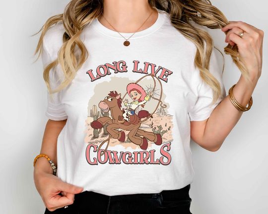 Long Live Cowgirls Shirt, Toy Story Jessie Shirts, Disney Girls Trip T-shirt