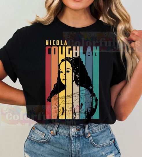 Retro Nicola Coughlan T-Shirt, Nicola Coughlan  Merch