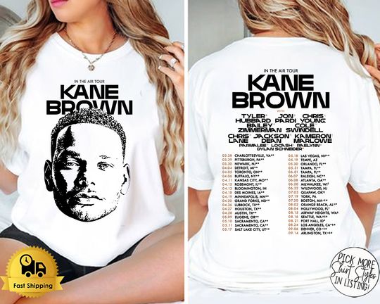 Kane Brown In The Air Tour 2024 Shirt, Kane Brown