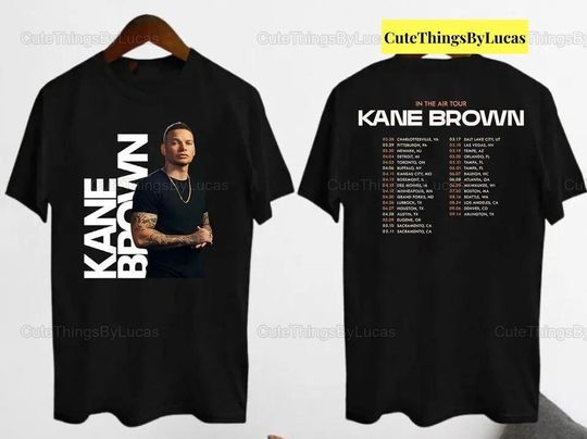 Kane Brown Tour 2024 Shirt, In The Air Tour Shirt, Kane Brown