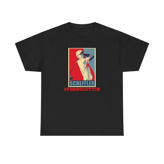 Scottie Scheffler Shirt, Golfer Shirt, Sports, Golf