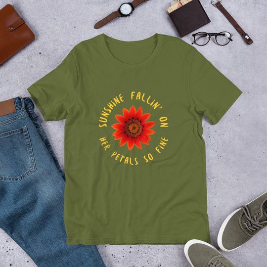 Billy Strings Red Daisy Themed Unisex T-shirt Billy Strings