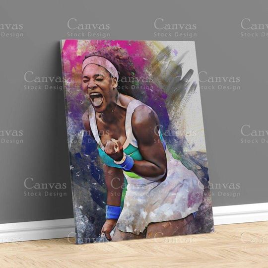 Serena Williams poster | US Open poster  | Serena Williams