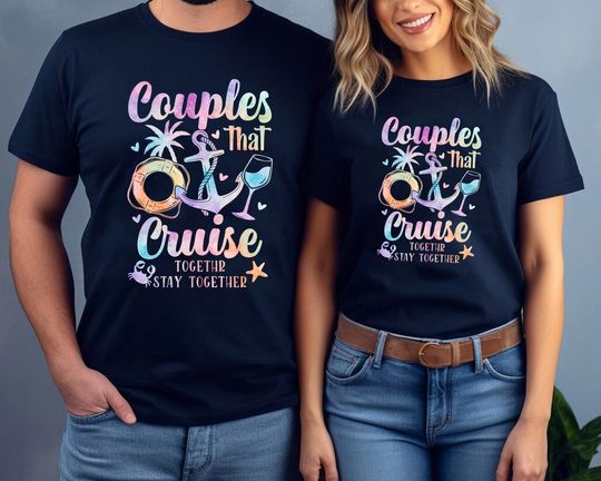 Couple Cruise Matching Shirts, Husband And Wife Cruise Shirt, Couple Trip Shirt, Cruise Matching Tee, Holiday Shirt