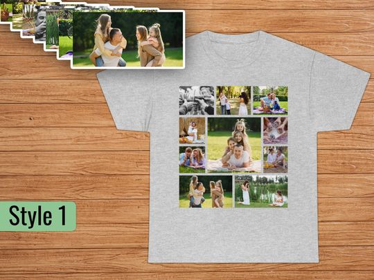 Custom Collage Shirt, Custom Shirt, Personalized Shirt, Photo Collage, Custom Tshirt