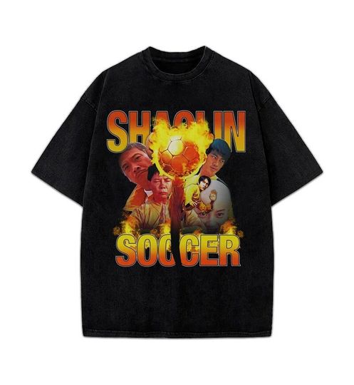 Shaolin Soccer Stephen Chow   Hong Kong Vintage Style 90's  T-Shirt