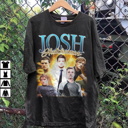 JOSH HUTCHERSON 90's T-shirt, Vintage Josh Hutcherson T-Shirt, Classic 90s Graphic Tee
