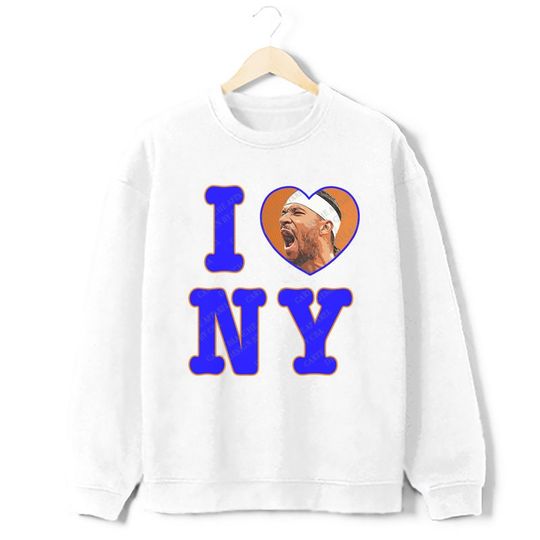 I Hart New York Knicks Sweatshirt I Luv NY Josh Hart Jalen Brunson Custom Graphic T-Shirt