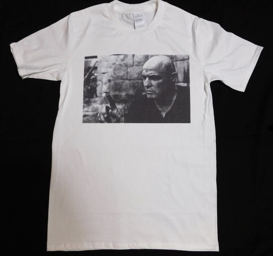 Marlon Brando Apocalypse Now Colonel Kurtz White T-shirt sizes available S-3XL (Personalisation available upon request)