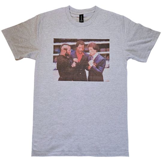 Rocky, B.A Baracus Mr T & Apollo Creed Grey T-shirt sizes available S-3XL