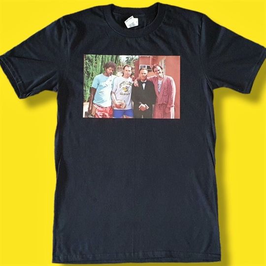 Pulp Fiction Black T-shirt sizes available S-3XL