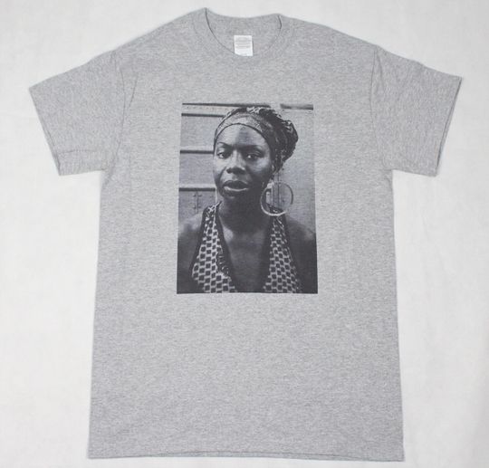 Nina Simone Grey T-shirt sizes available S-3XL
