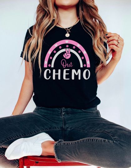 Last Day of Chemo Shirt, Peace Out Chemo, Cancer Survivor Warrior Tshirt, Cancer Awareness T-Shirt, Chemotherapy, Breast Cancer Survivor